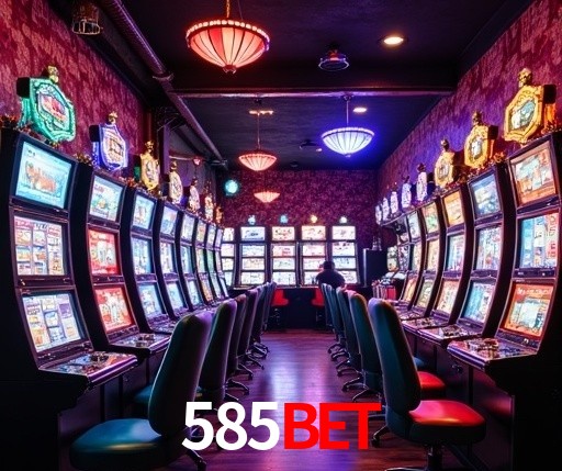 Interface moderna da plataforma 585BET